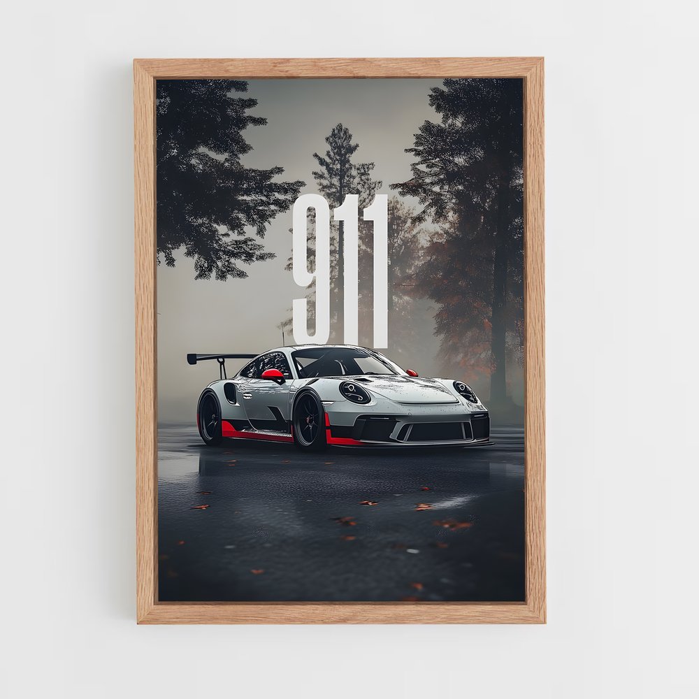 Poster GT3 Racing Spirit – affiche Porsche (vue 4)